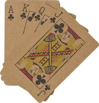 CARTE DA GIOCO IN CARTA RICICLATA